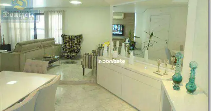 Apartamento com 3 dormitórios à venda, 175 m² por r$ 839.000,00 - vila bastos - santo andré/sp