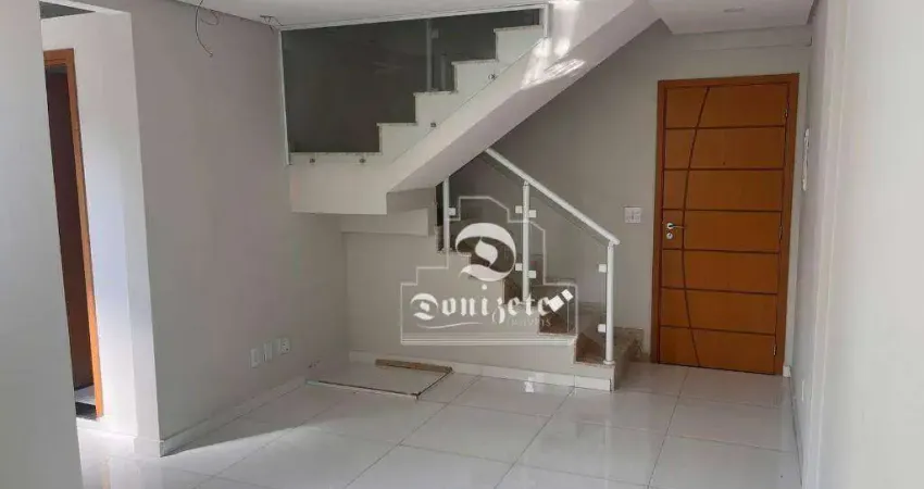 Apartamento Duplex com 2 dormitórios à venda, 99 m² por R$ 565.000,00 - Nova Gerti - São Caetano do Sul/SP
