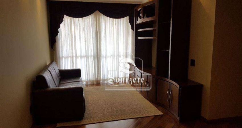 Apartamento com 3 dormitórios para alugar, 94 m² por R$ 6.060,01/mês - Vila Bastos - Santo André/SP