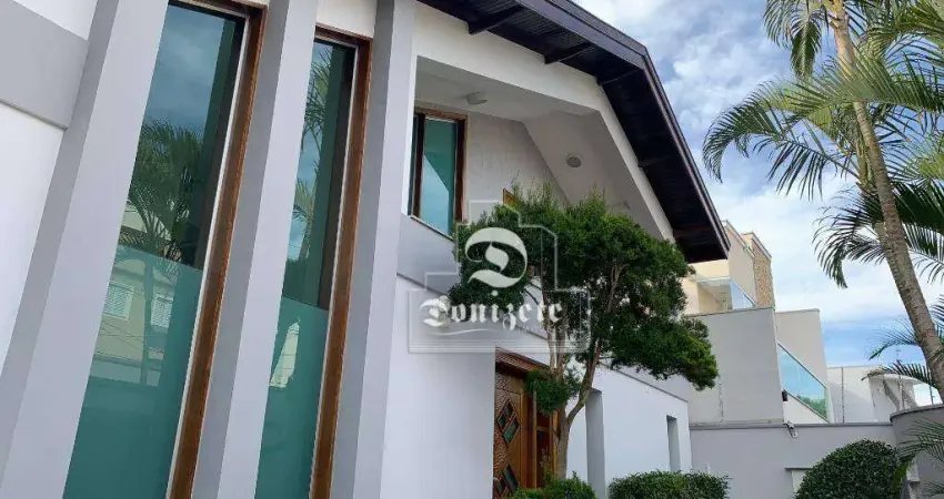 Sobrado com 3 dormitórios, 525 m² - venda por R$ 2.549.999,99 ou aluguel por R$ 14.164,99/mês - Vila Scarpelli - Santo André/SP