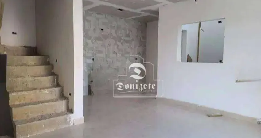 Sobrado com 3 dormitórios à venda, 122 m² por R$ 599.999,99 - Vila Homero Thon - Santo André/SP