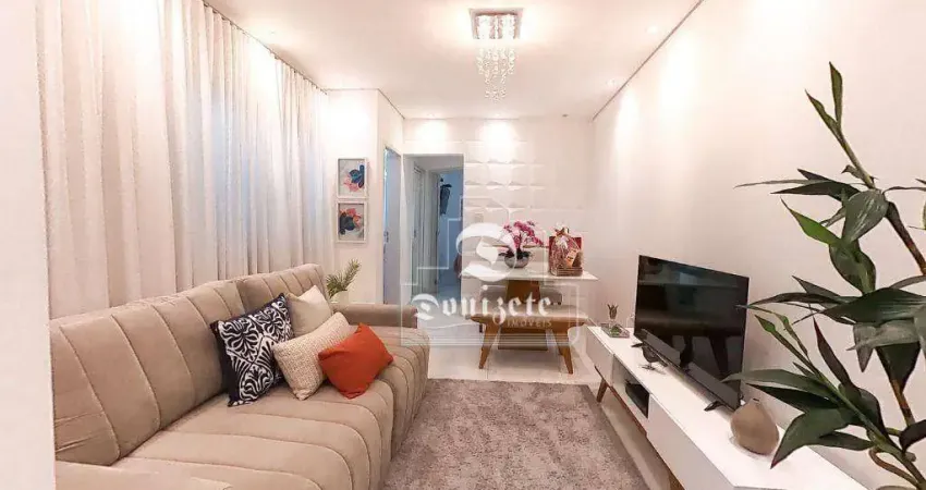 Apartamento com 2 dormitórios à venda, 56 m² por R$ 390.000,00 - Vila Camilópolis - Santo André/SP