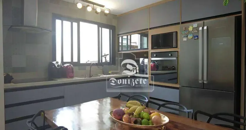Sobrado com 3 dormitórios à venda, 125 m² por R$ 745.000,00 - Vila Aquilino - Santo André/SP