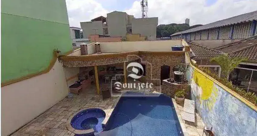 Sobrado, 600 m² - venda por R$ 3.299.999,99 ou aluguel por R$ 10.143,20/mês - Vila Pires - Santo André/SP