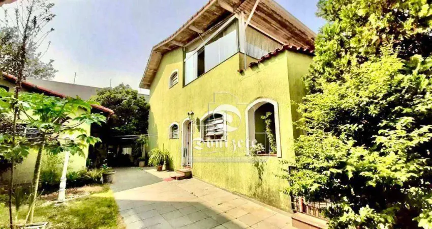 Sobrado com 4 dormitórios à venda, 464 m² por R$ 1.410.000,00 - Campestre - Santo André/SP