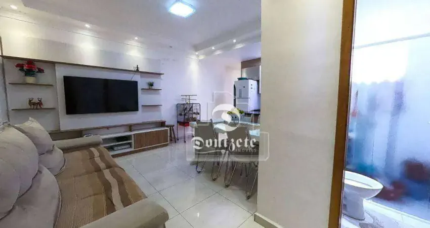 Cobertura com 2 dormitórios à venda, 105 m² por R$ 434.000,00 - Vila Scarpelli - Santo André/SP
