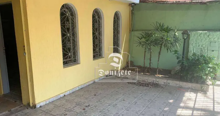 Casa com 3 dormitórios, 300 m² - venda por R$ 1.450.000,00 ou aluguel por R$ 4.946,17/mês - Vila Assunção - Santo André/SP