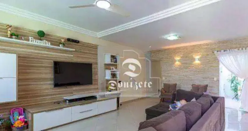 Sobrado com 3 dormitórios à venda, 250 m² por R$ 1.400.000,00 - Vila Scarpelli - Santo André/SP
