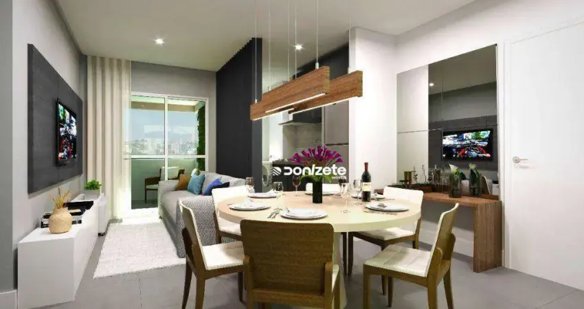 Apartamento com 2 dormitórios à venda, 57 m² por r$ 650.000,00 - campestre - santo andré/sp