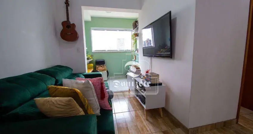 Apartamento com 2 dormitórios à venda, 60 m² por R$ 490.000,00 - Campestre - Santo André/SP