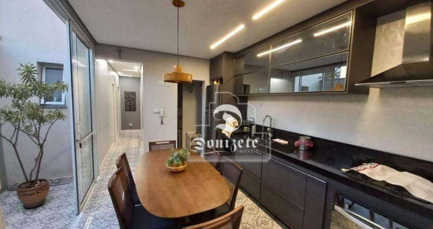 Sobrado com 3 dormitórios à venda, 309 m² por R$ 1.810.000,00 - Vila Assunção - Santo André/SP
