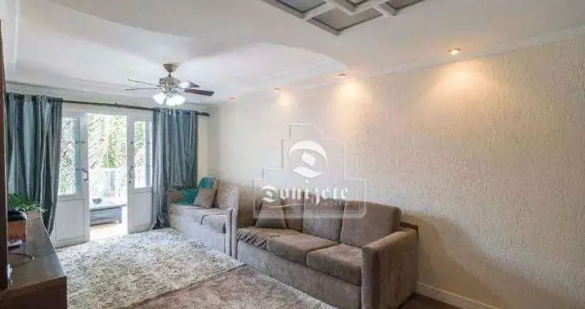 Sobrado com 3 dormitórios à venda, 170 m² por R$ 974.999,90 - Vila Valparaíso - Santo André/SP