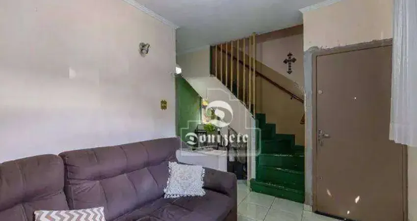 Sobrado com 2 dormitórios, 120 m² - venda por R$ 800.000,00 ou aluguel por R$ 3.022,07/mês - Jardim Bela Vista - Santo André/SP