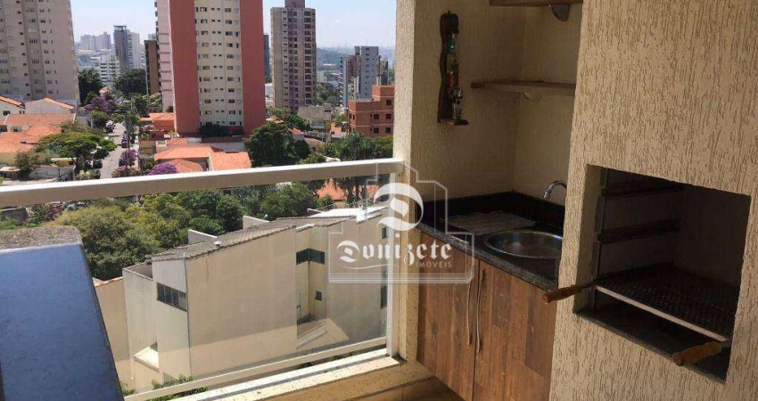 Apartamento com 3 dormitórios à venda, 82 m² por R$ 595.000,00 - Vila Guiomar - Santo André/SP