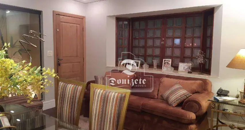 Casa com 2 dormitórios para alugar, 125 m² por R$ 7.580,08/mês - Jardim - Santo André/SP