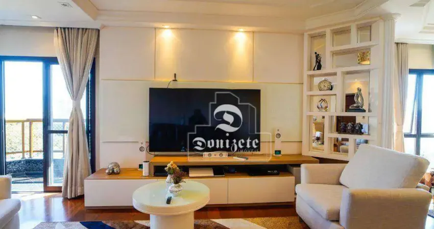 Apartamento com 4 dormitórios à venda, 198 m² por R$ 1.590.000,00 - Centro - Santo André/SP