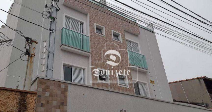 Apartamento com 2 dormitórios à venda, 59 m² por R$ 319.500,00 - Parque Oratório - Santo André/SP