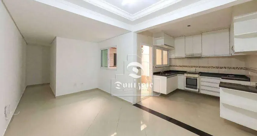 Apartamento com 3 dormitórios, 80 m² - venda por R$ 500.000,00 ou aluguel por R$ 2.645,00/mês - Vila Homero Thon - Santo André/SP