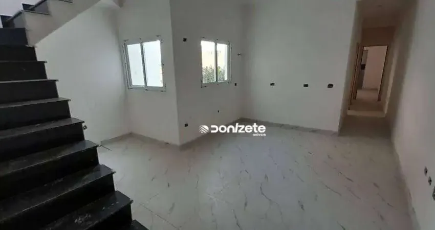 Cobertura com 3 dormitórios à venda, 147 m² por r$ 695.000,00 - campestre - santo andré/sp