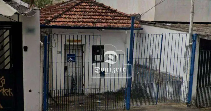 Terreno à venda, 150 m² por R$ 375.000,00 - Vila Alzira - Santo André/SP