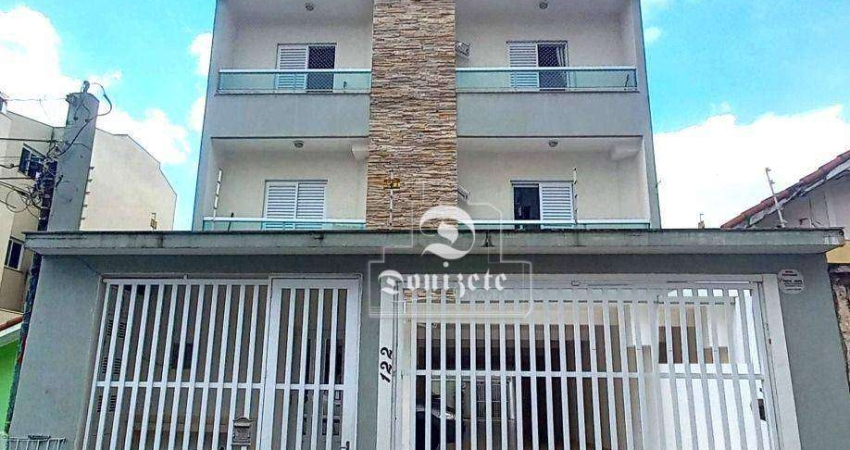 Cobertura com 3 dormitórios à venda, 142 m² por R$ 723.000,00 - Vila Alice - Santo André/SP