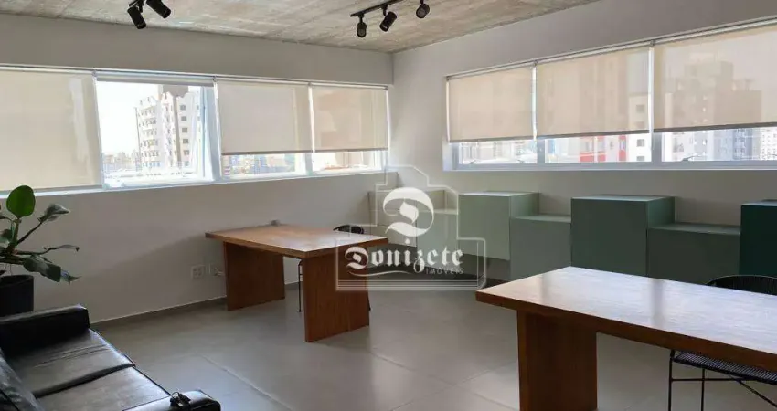 Andar Corporativo para alugar, 166 m² por R$ 14.190,01/mês - Centro - Santo André/SP