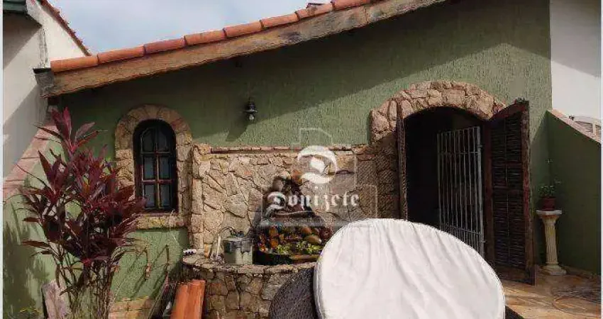 Sobrado com 3 dormitórios à venda, 245 m² por R$ 899.999,99 - Campestre - Santo André/SP