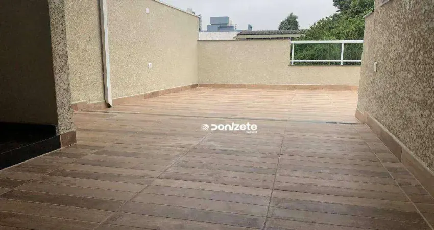 Cobertura com 2 dormitórios à venda, 90 m² por r$ 636.900,00 - jardim bela vista - santo andré/sp