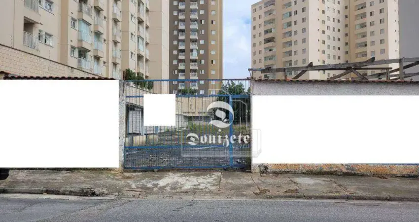Terreno à venda, 680 m² por R$ 4.299.996,00 - Vila Valparaíso - Santo André/SP