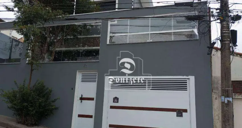 Sobrado com 3 dormitórios à venda, 190 m² por R$ 1.200.000,00 - Jardim Bela Vista - Santo André/SP