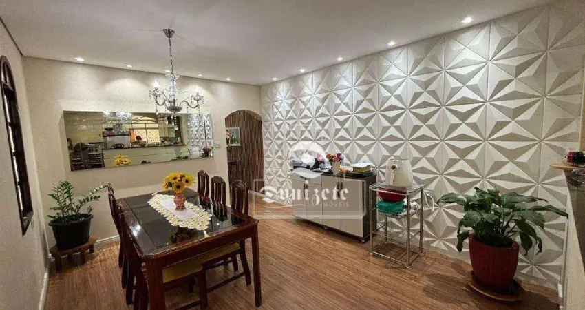 Sobrado à venda, 161 m² por R$ 648.998,00 - Vila Humaitá - Santo André/SP