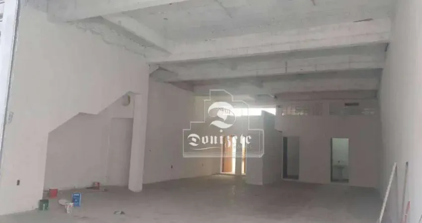Salão, 168 m² - venda por R$ 800.000,00 ou aluguel por R$ 6.920,33/mês - Centro - Santo André/SP