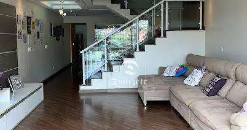 Sobrado, 400 m² - venda por r$ 1.650.000,00 ou aluguel por r$ 7.057,81/mês - vila curuçá - santo andré/sp
