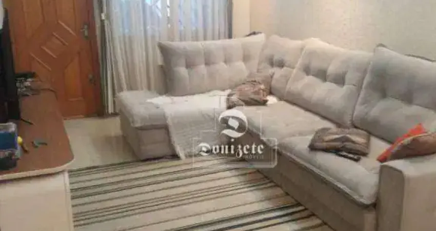 Sobrado com 3 dormitórios à venda, 109 m² por R$ 650.000,00 - Vila Homero Thon - Santo André/SP