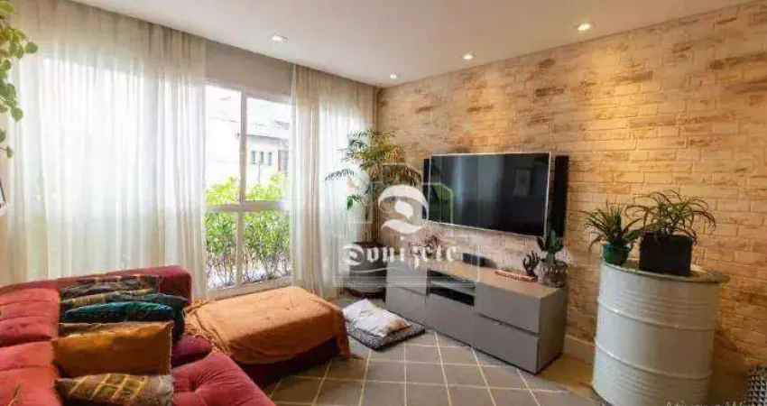 Sobrado com 3 dormitórios à venda, 158 m² por r$ 780.000,00 - campestre - santo andré/sp