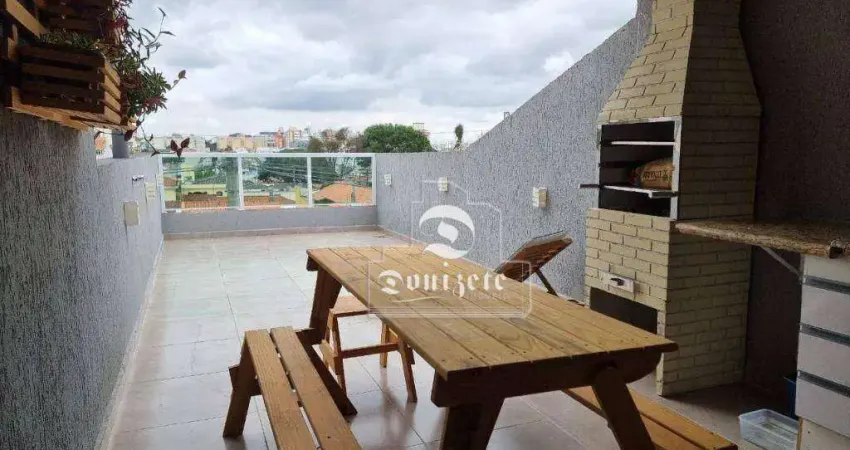 Sobrado com 2 dormitórios à venda, 140 m² por r$ 720.000,00 - campestre - santo andré/sp