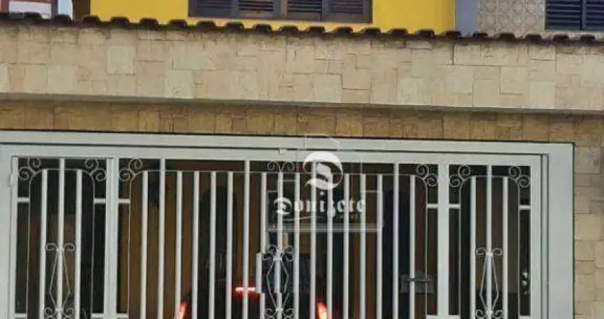 Sobrado com 3 dormitórios à venda, 152 m² por R$ 484.999,99 - Vila Camilópolis - Santo André/SP
