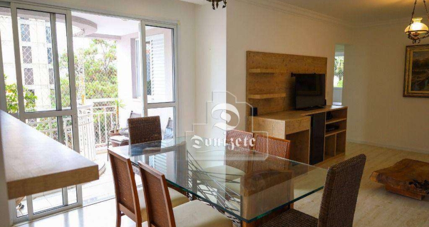 Apartamento com 3 dormitórios, 90 m² - venda por R$ 849.998,00 ou aluguel por R$ 6.148,17/mês - Jardim - Santo André/SP