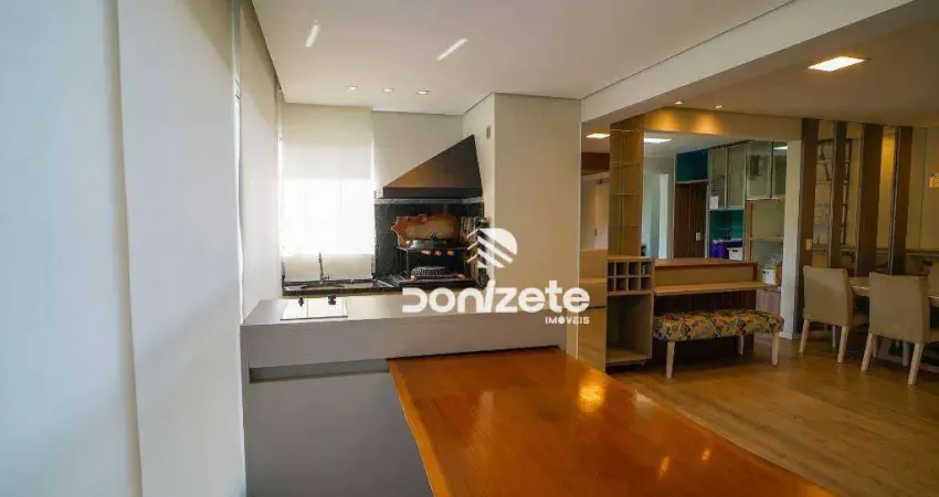 Apartamento com 3 dormitórios à venda, 129 m² por r$ 1.449.900,00 - vila assunção - santo andré/sp