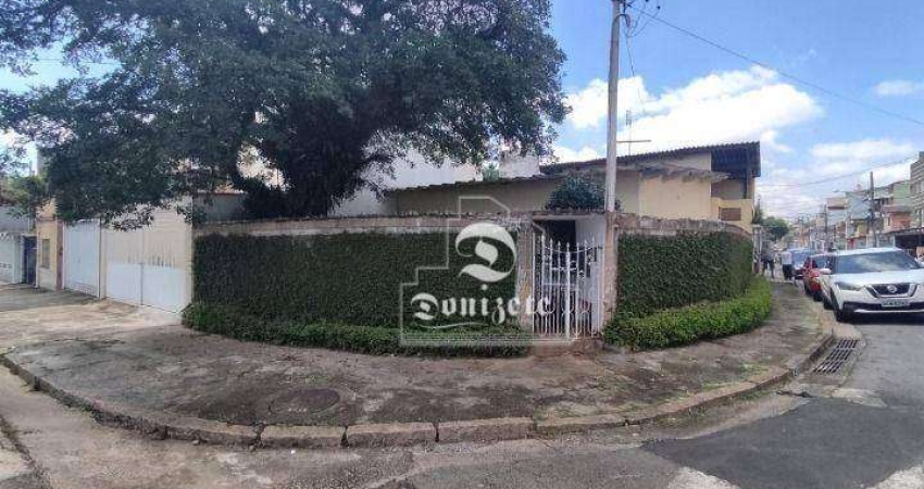 Terreno à venda, 193 m² por R$ 549.999,98 - Vila Alzira - Santo André/SP