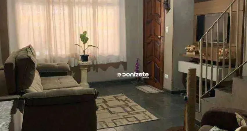 Sobrado com 2 dormitórios à venda, 133 m²  - vila eldízia - santo andré/sp