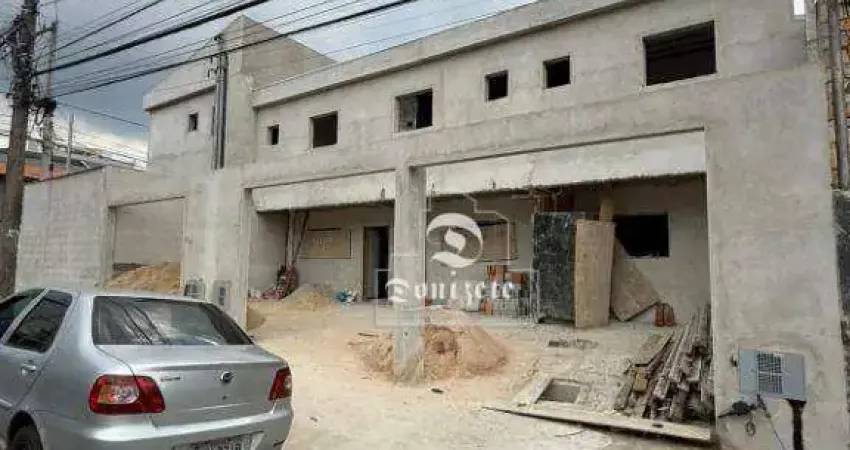 Sobrado com 3 dormitórios à venda, 126 m² por R$ 869.000,00 - Vila Pires - Santo André/SP