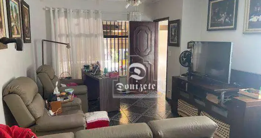 Sobrado com 3 dormitórios à venda, 158 m² por r$ 750.000,00 - vila scarpelli - santo andré/sp