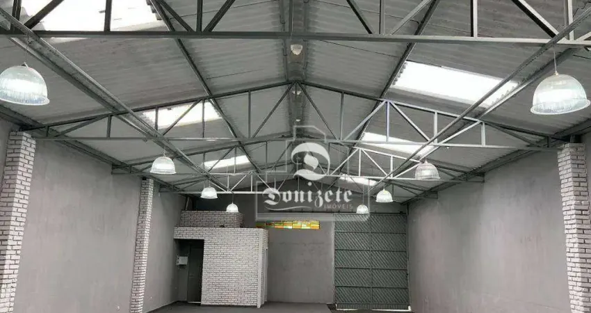Salão para alugar, 250 m² por R$ 8.450,01/mês - Jardim Cristiane - Santo André/SP