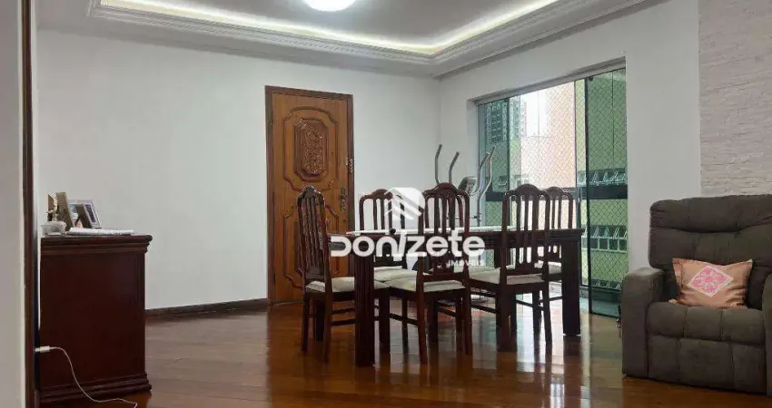 Apartamento com 3 dormitórios à venda, 110 m² por r$ 680.000,00 - vila bastos - santo andré/sp