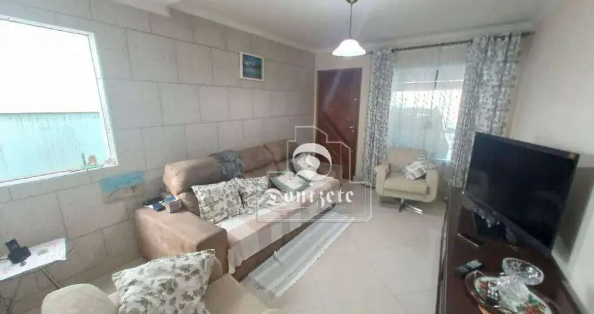 Sobrado com 2 dormitórios à venda, 144 m² por R$ 600.000,00 - Vila Cecília Maria - Santo André/SP