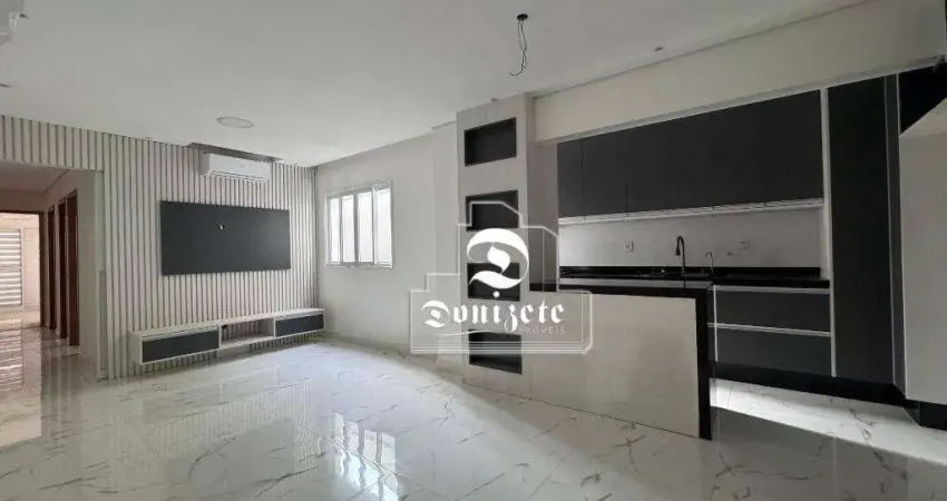 Apartamento com 3 dormitórios à venda, 85 m² por R$ 649.900,00 - Campestre - Santo André/SP