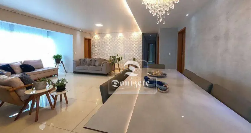Cobertura com 4 dormitórios à venda, 192 m² por R$ 1.799.999,99 - Vila Valparaíso - Santo André/SP