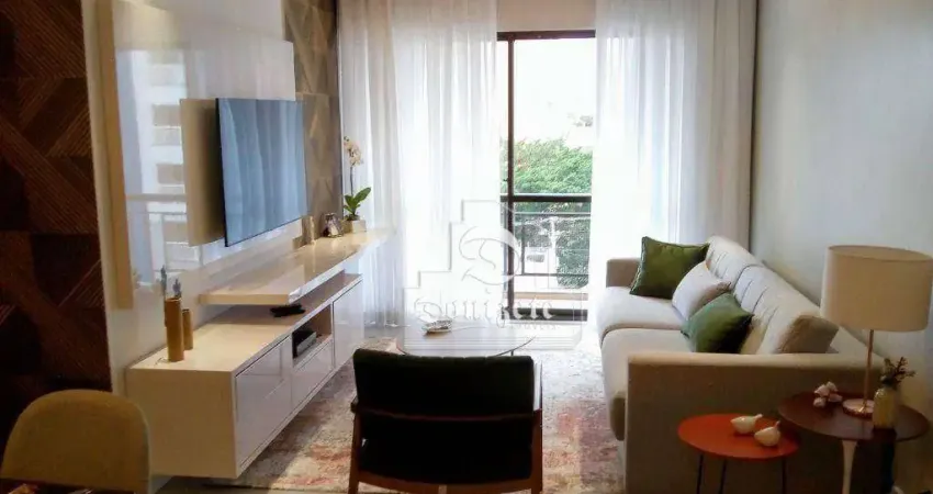 Apartamento com 3 dormitórios à venda, 117 m² por R$ 820.000,00 - Campestre - Santo André/SP