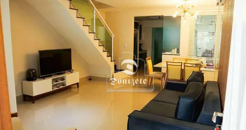Sobrado com 2 dormitórios à venda, 120 m² por R$ 845.000,00 - Jardim - Santo André/SP